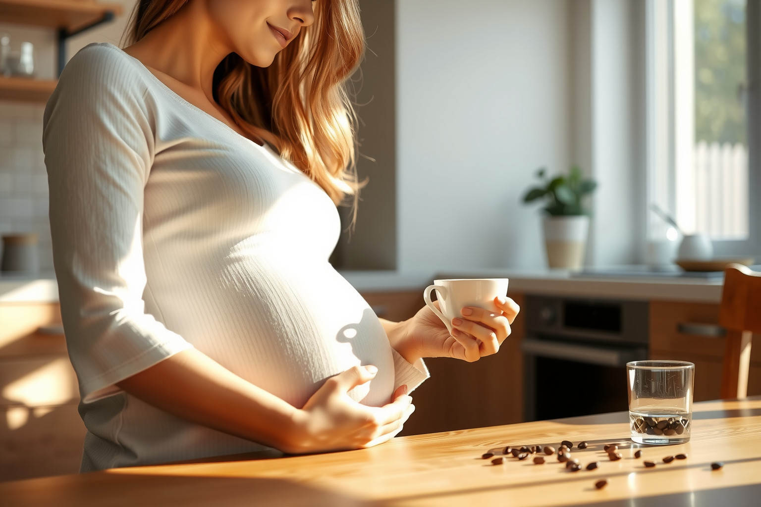 Terhes nők napi 200 mg koffein alatt fogyasszanak kávét.