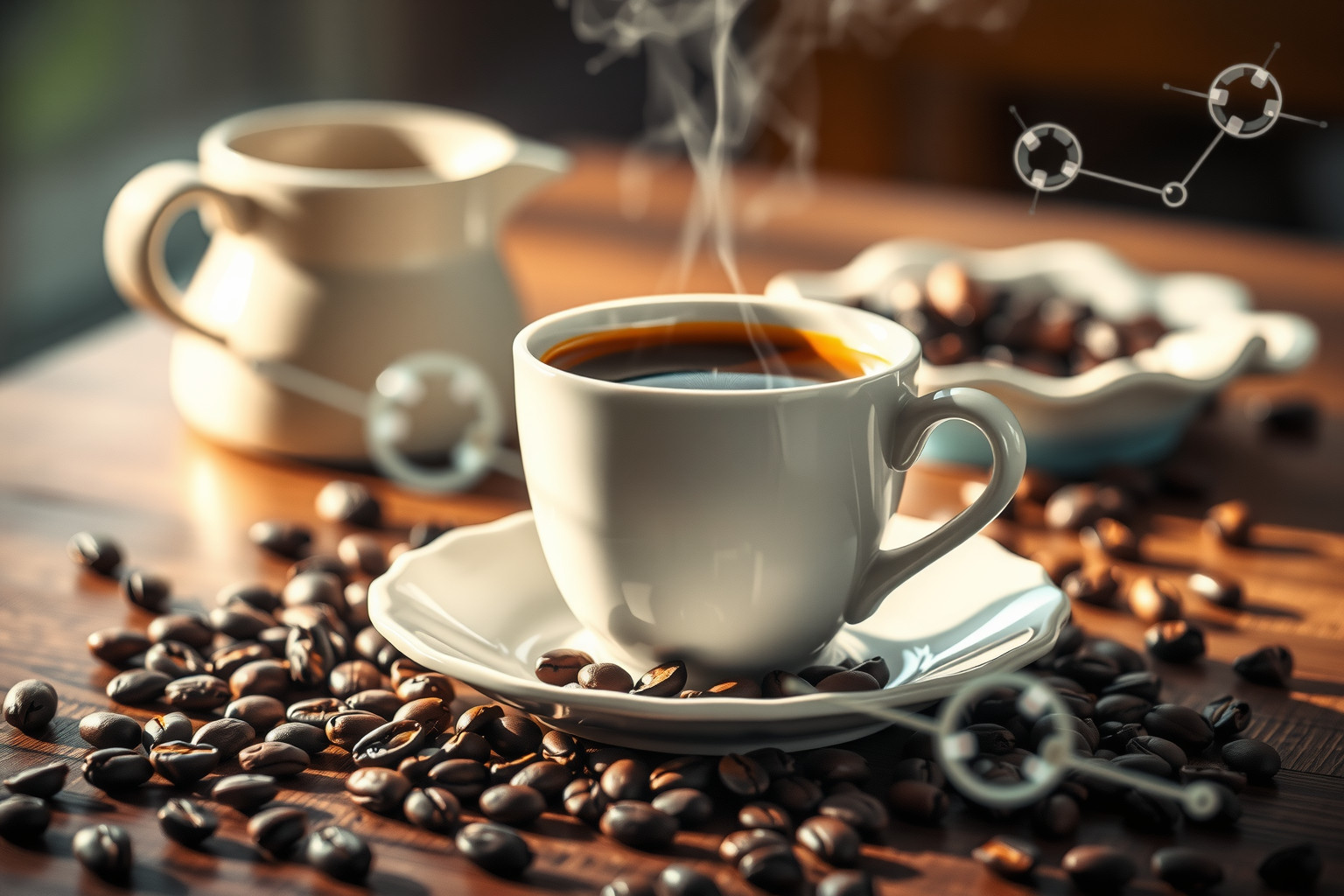 A koffein csökkentheti az antioxidánsok felszívódását a szervezetben.