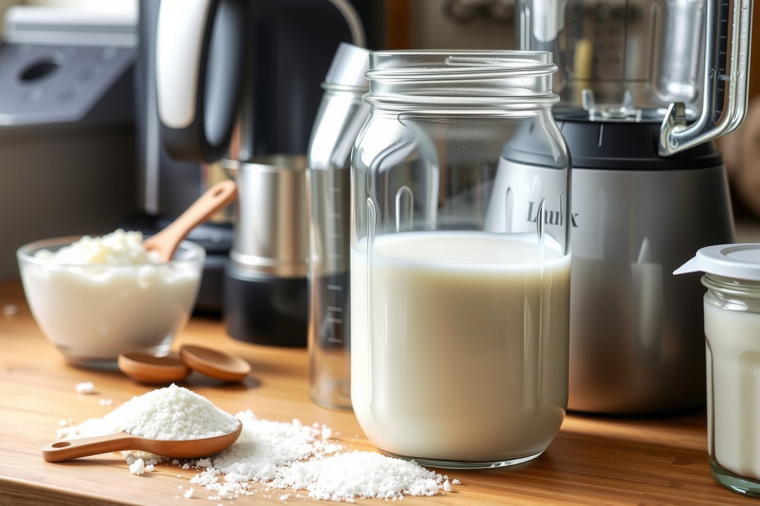A kefir hagyományosan élesztőgombák és baktériumok természetes fermentációjával készül.