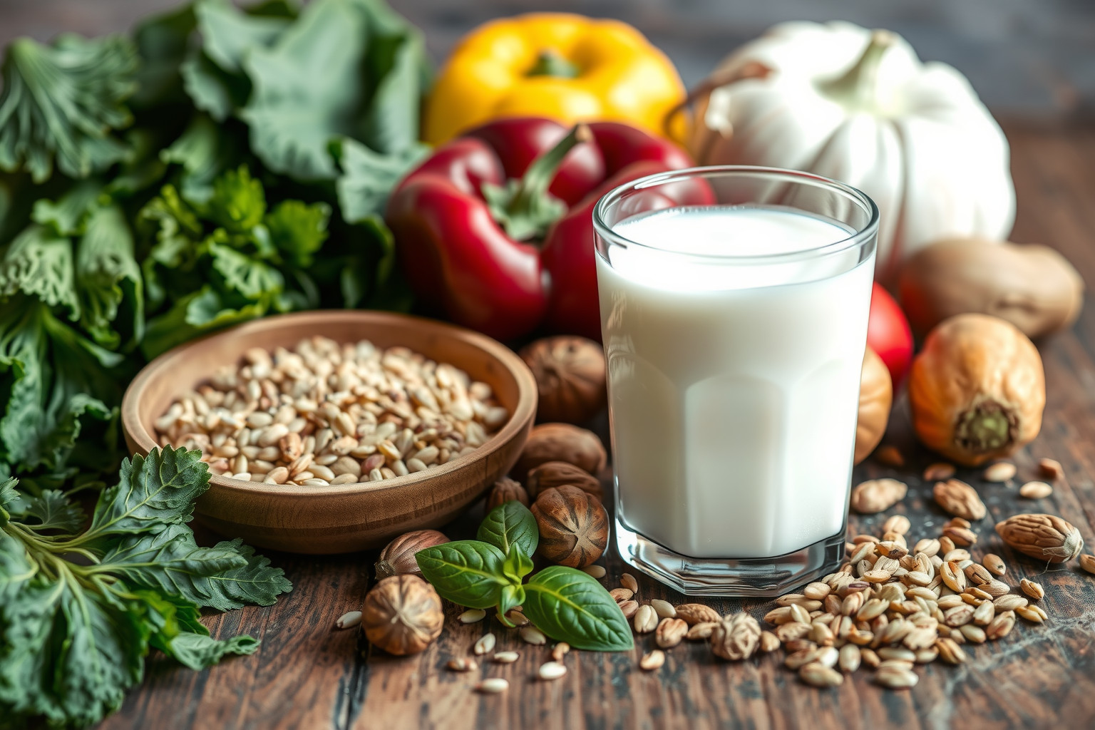 A kefir gazdag probiotikumokban, B-vitaminokban és kalciumban.
