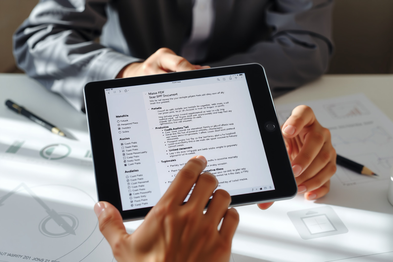 A PDF metaadatok segítik a terhek pontos azonosítását és nyomon követését.