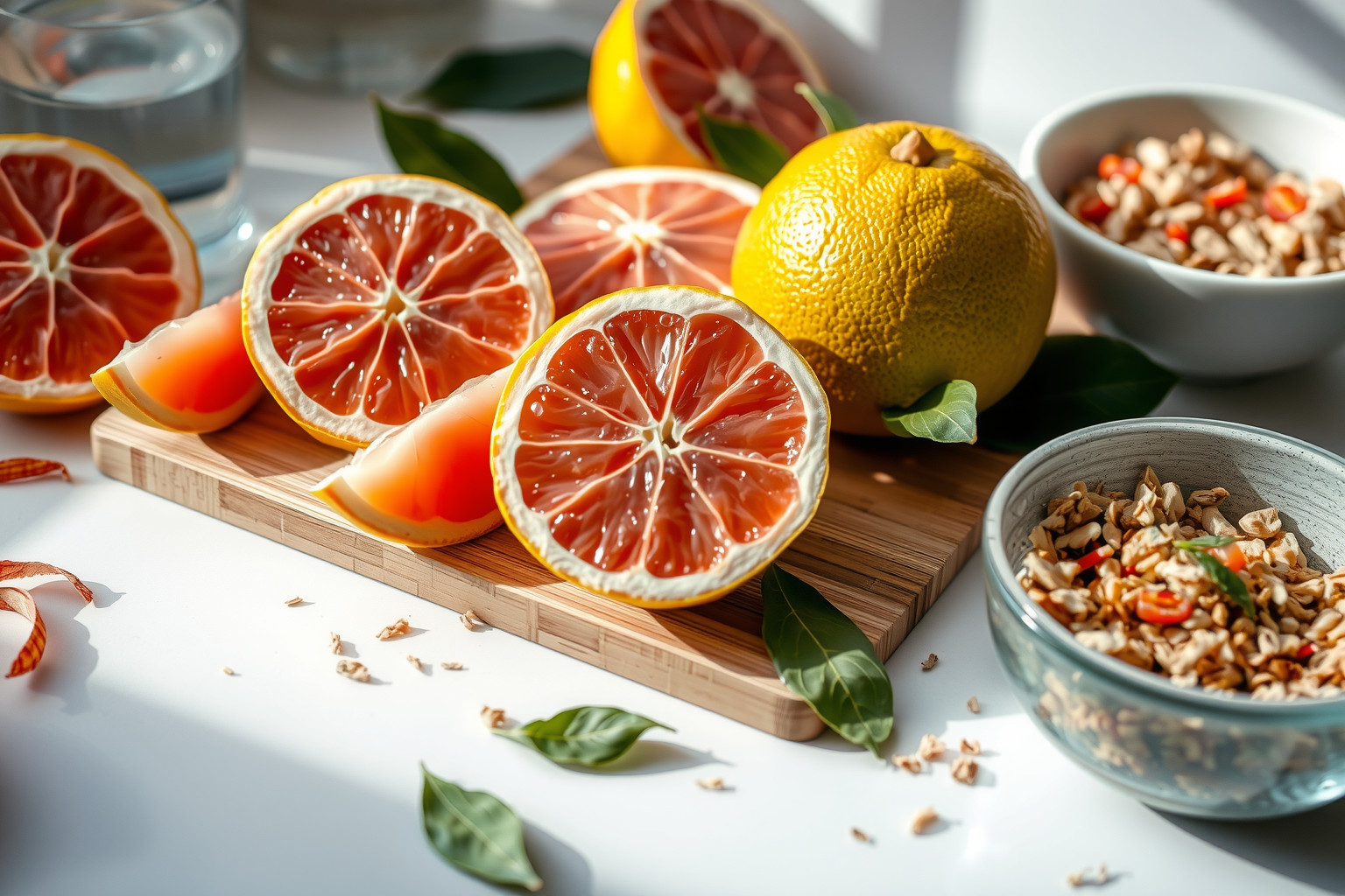 A pomelo alacsony glikémiás indexe támogatja a vércukorszint stabilitását.