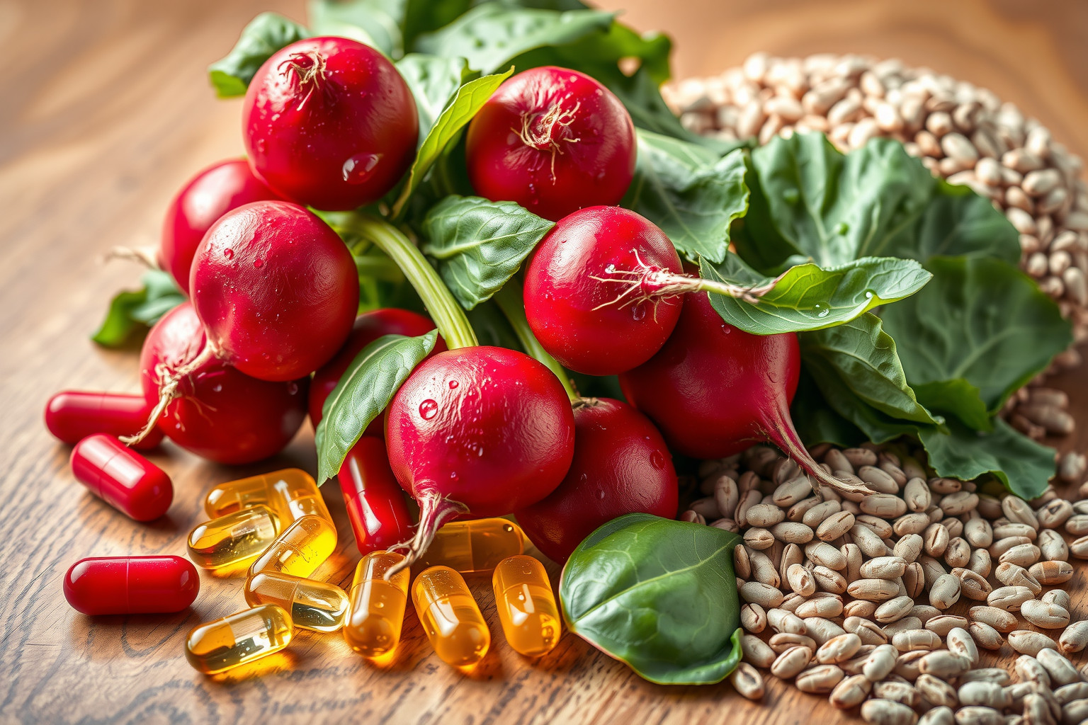 A retek gazdag C-, B- és K-vitaminokban, erősítve az immunrendszert.