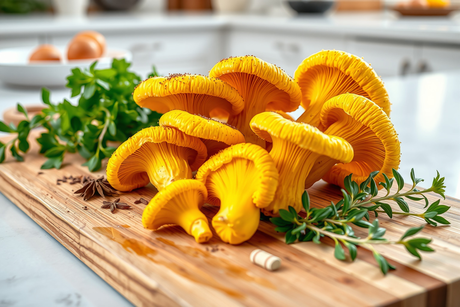 A sárga kénvirággomba gazdag antioxidánsokban és ízjavítóként használható.