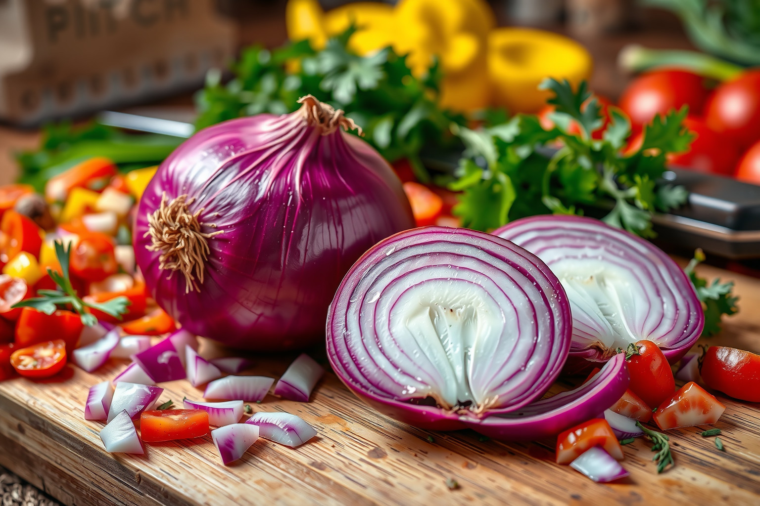 A vöröshagyma gazdag antioxidánsokban, erősíti az immunrendszert.