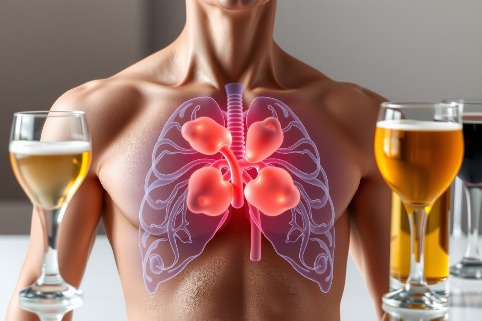 Az alkohol disruptálja a hormonális egyensúlyt és termelést.