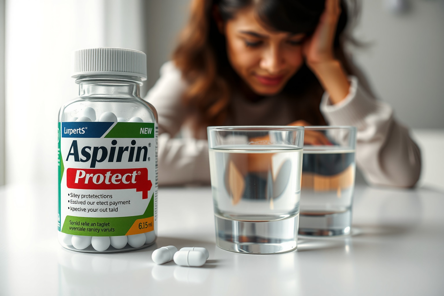 Az Aspirin Protect főként szívvédelemre, nem fájdalomcsillapításra alkalmas.