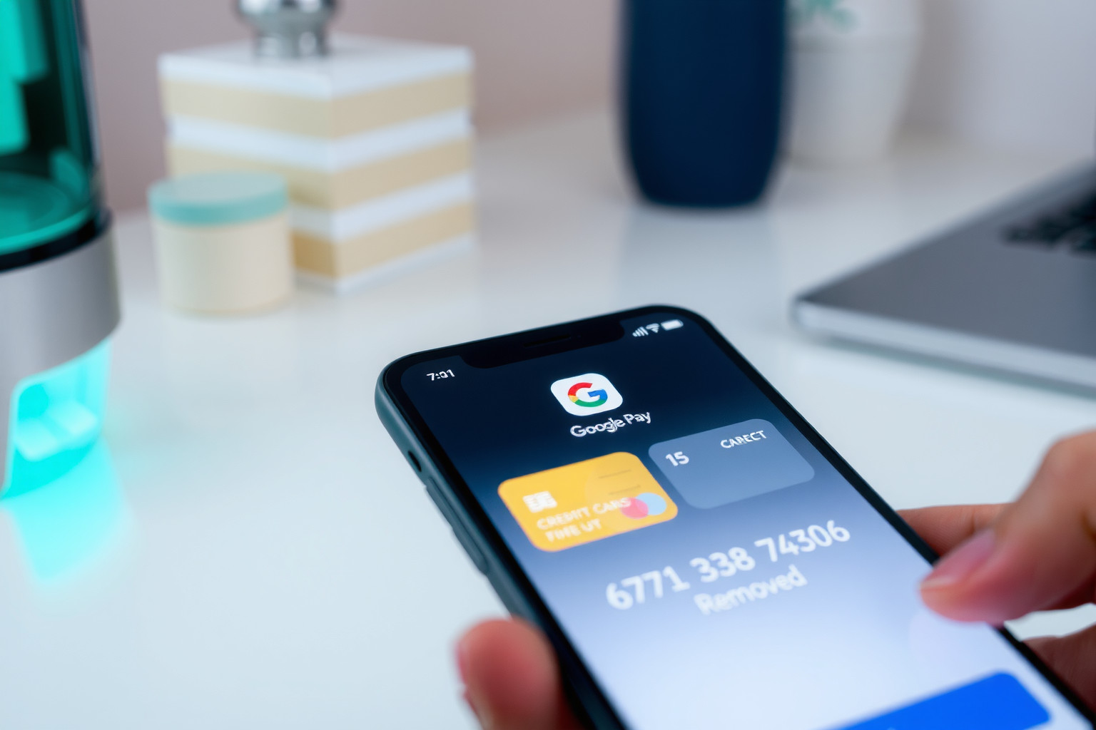 A Google Pay-ben fizetési módokat könnyedén hozzáadhat és törölhet.
