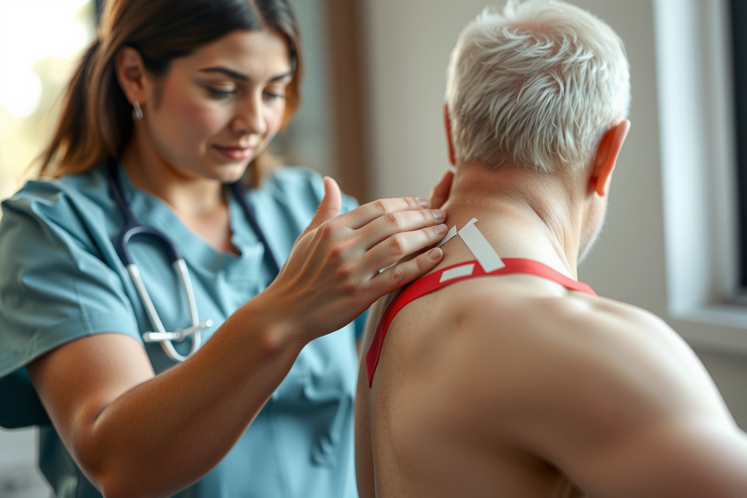 A Kinesio Tape csökkenti a krónikus fájdalmat és javítja a mozgást.
