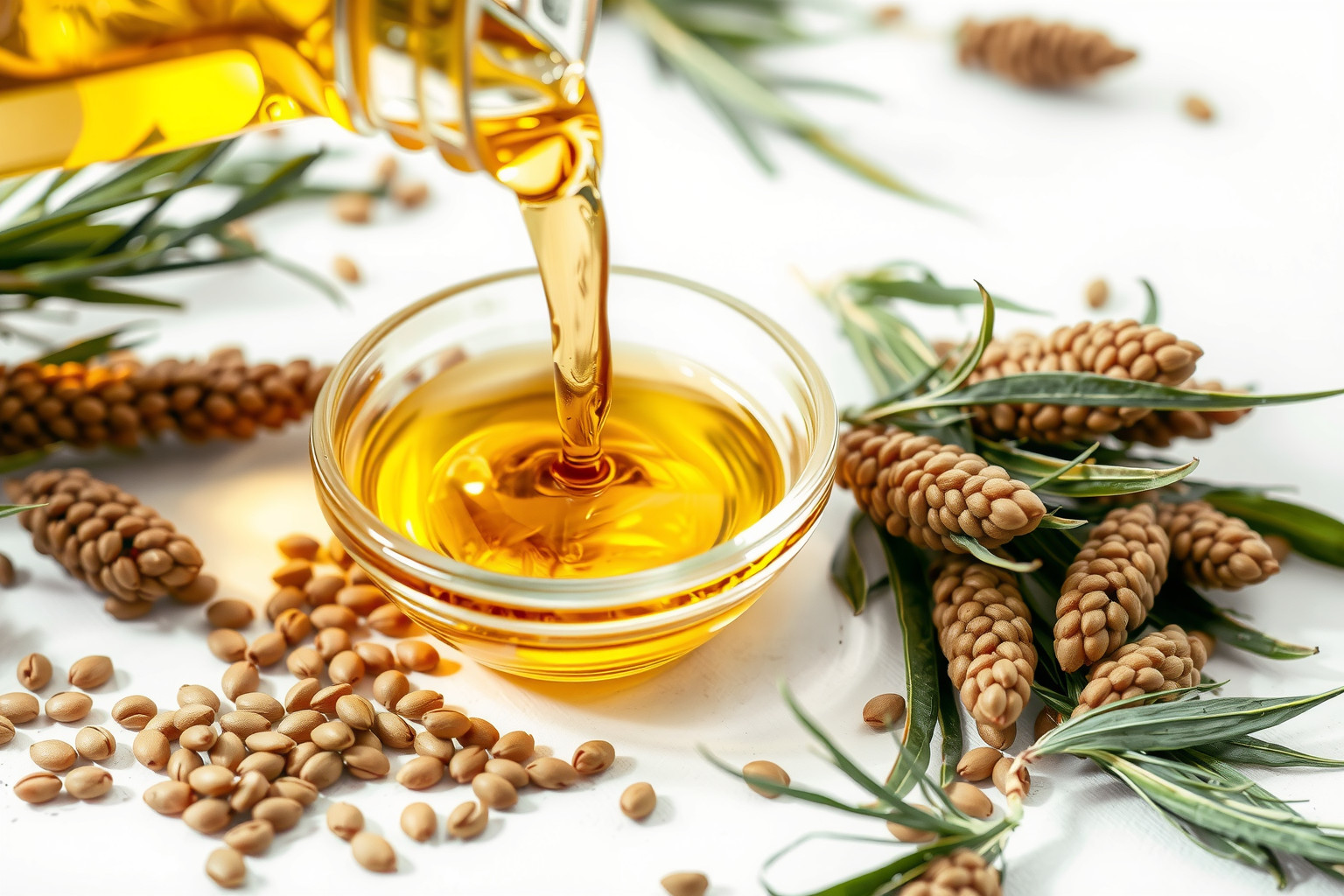 A lenmagolaj gazdag omega-3, segít csökkenteni a koleszterint.