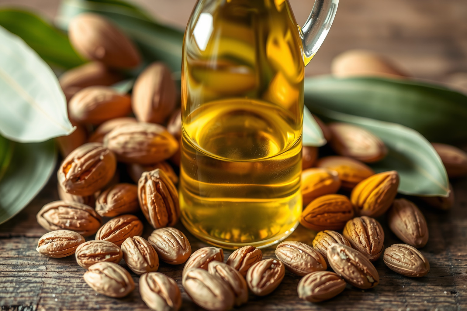 A mandulaolaj gazdag E-vitaminban, bőrtápláló és antioxidáns hatású.