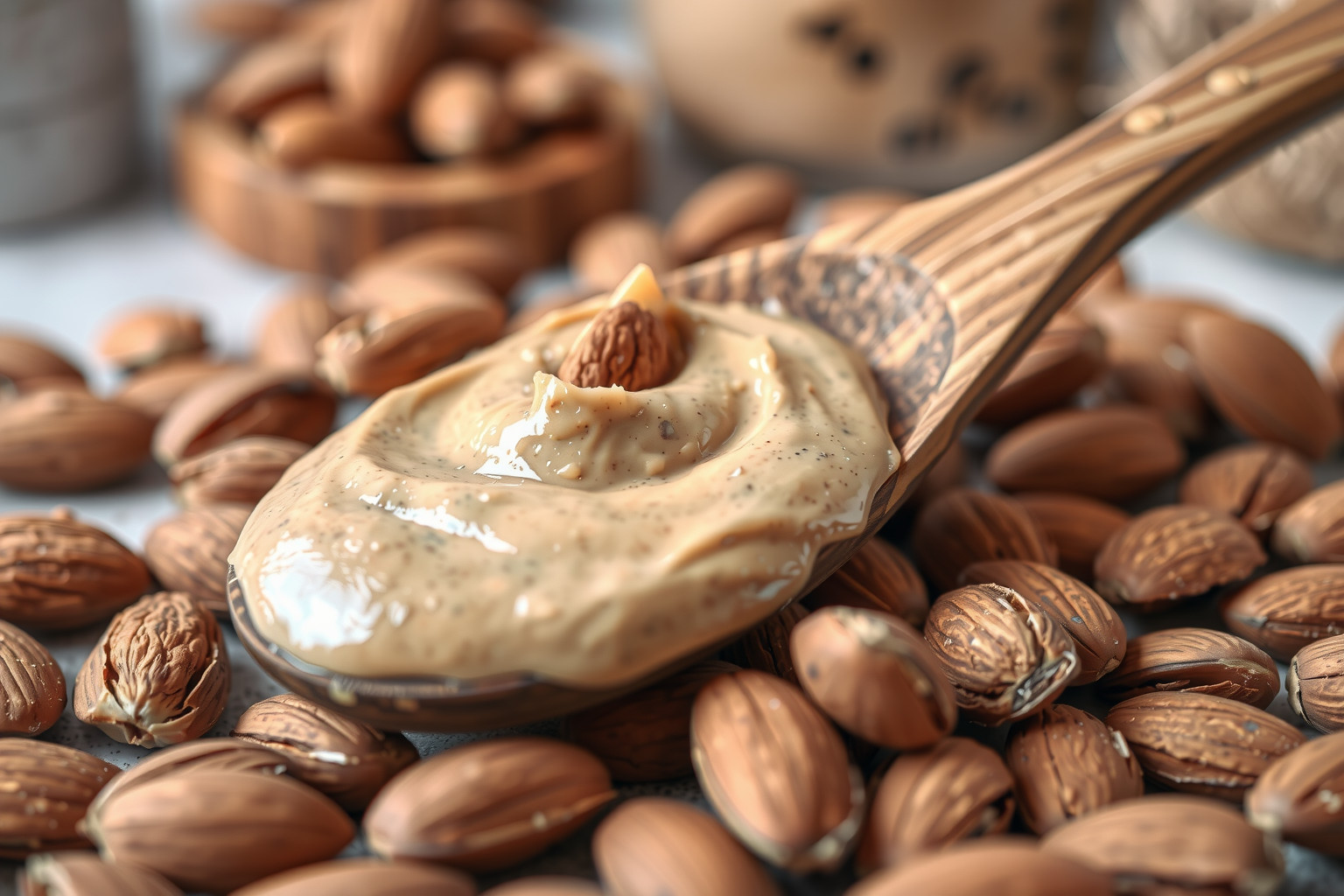 A mandulavaj gazdag egészséges zsírokban és antioxidánsokban.