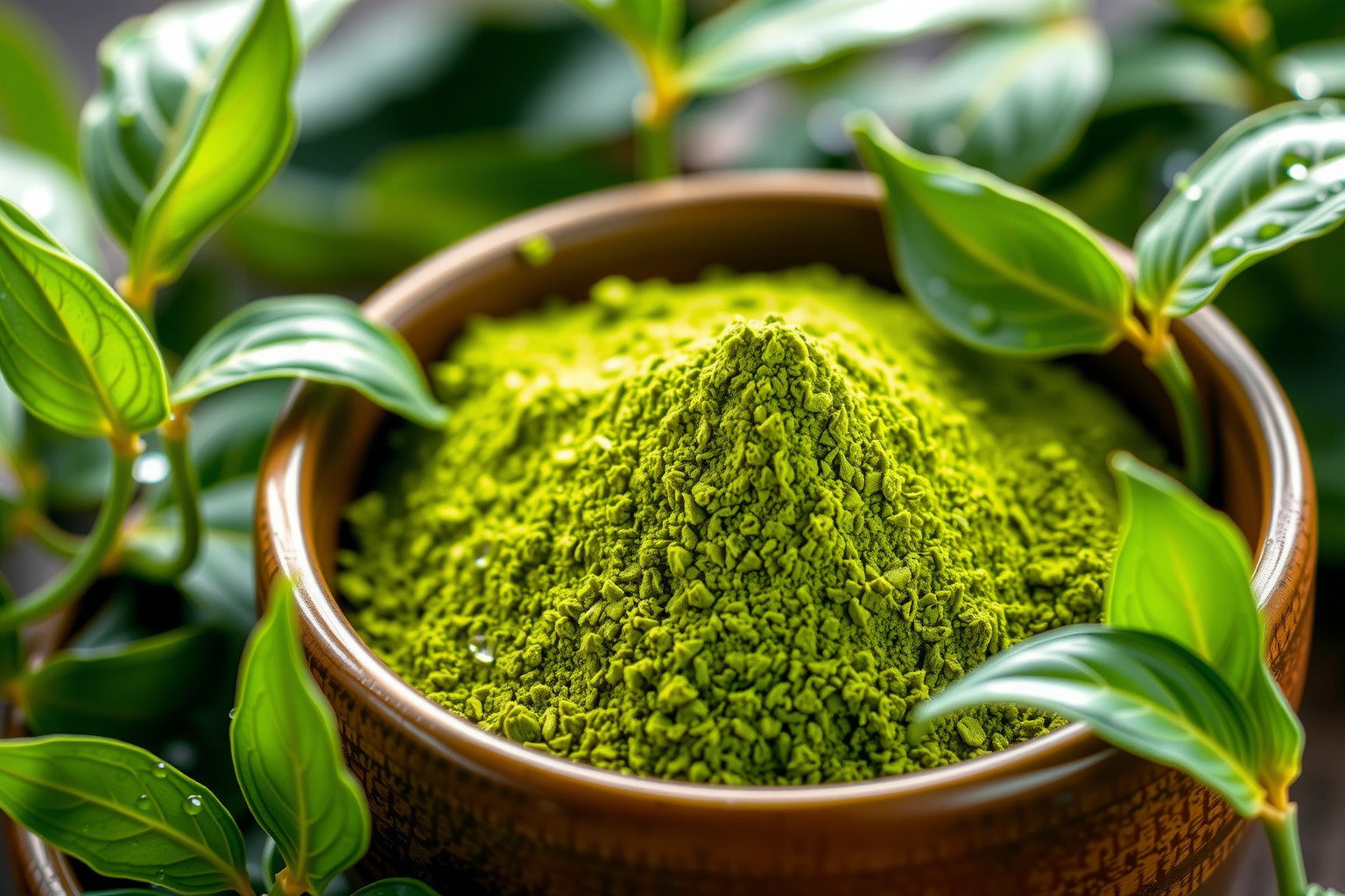 A matcha tea polifenoljai erősebb antioxidáns védelmet nyújtanak.