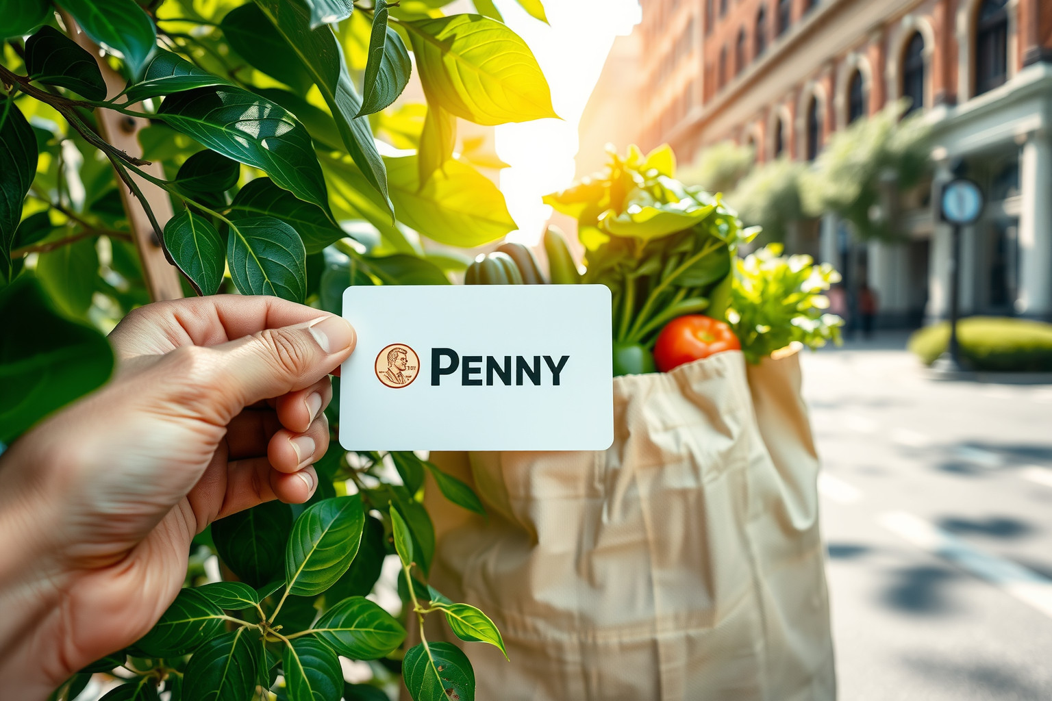 A Penny Kártya újrahasznosítható kupont kínál a fenntarthatóságért.