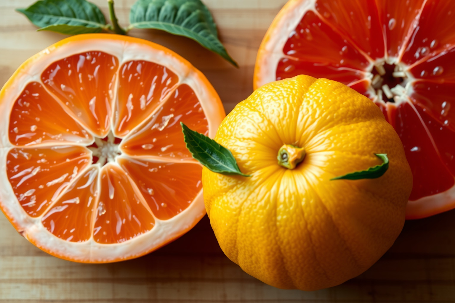 A pomelo és a grapefruit közös citrus, de ízben eltérőek.