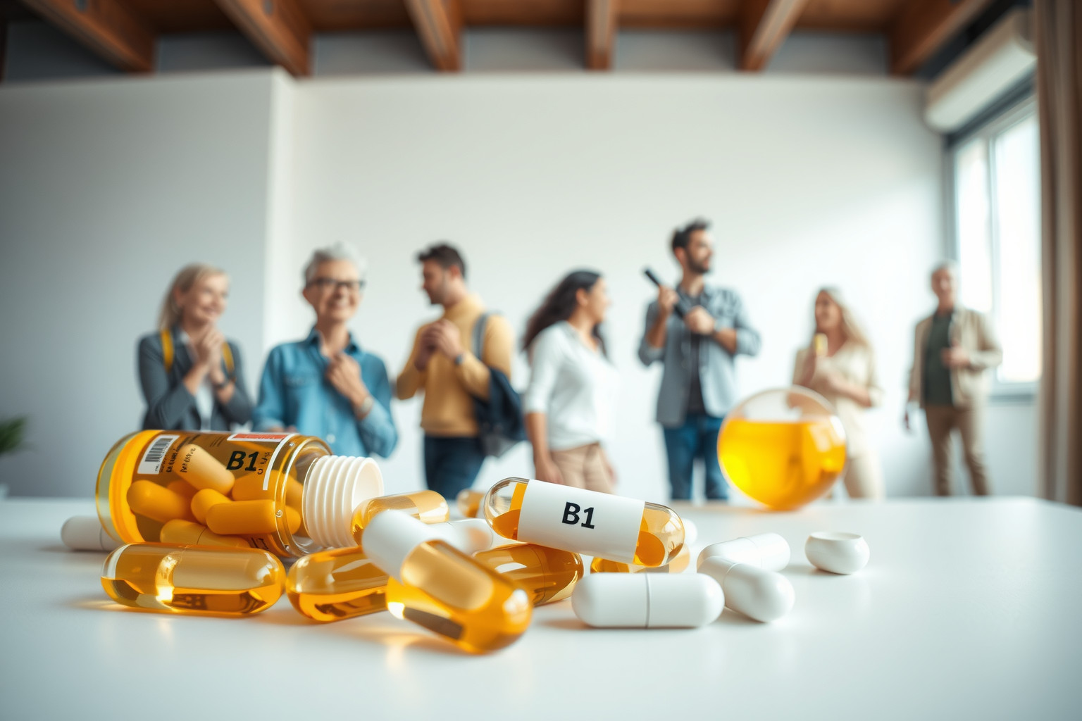Tiamin-kiegészítők ajánlottak alkoholizmus és idegrendszeri problémák esetén.