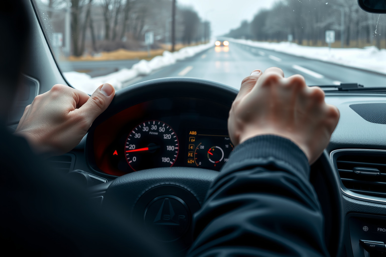 Az ABS megakadályozza a kerekek blokkolását vészfékezéskor.