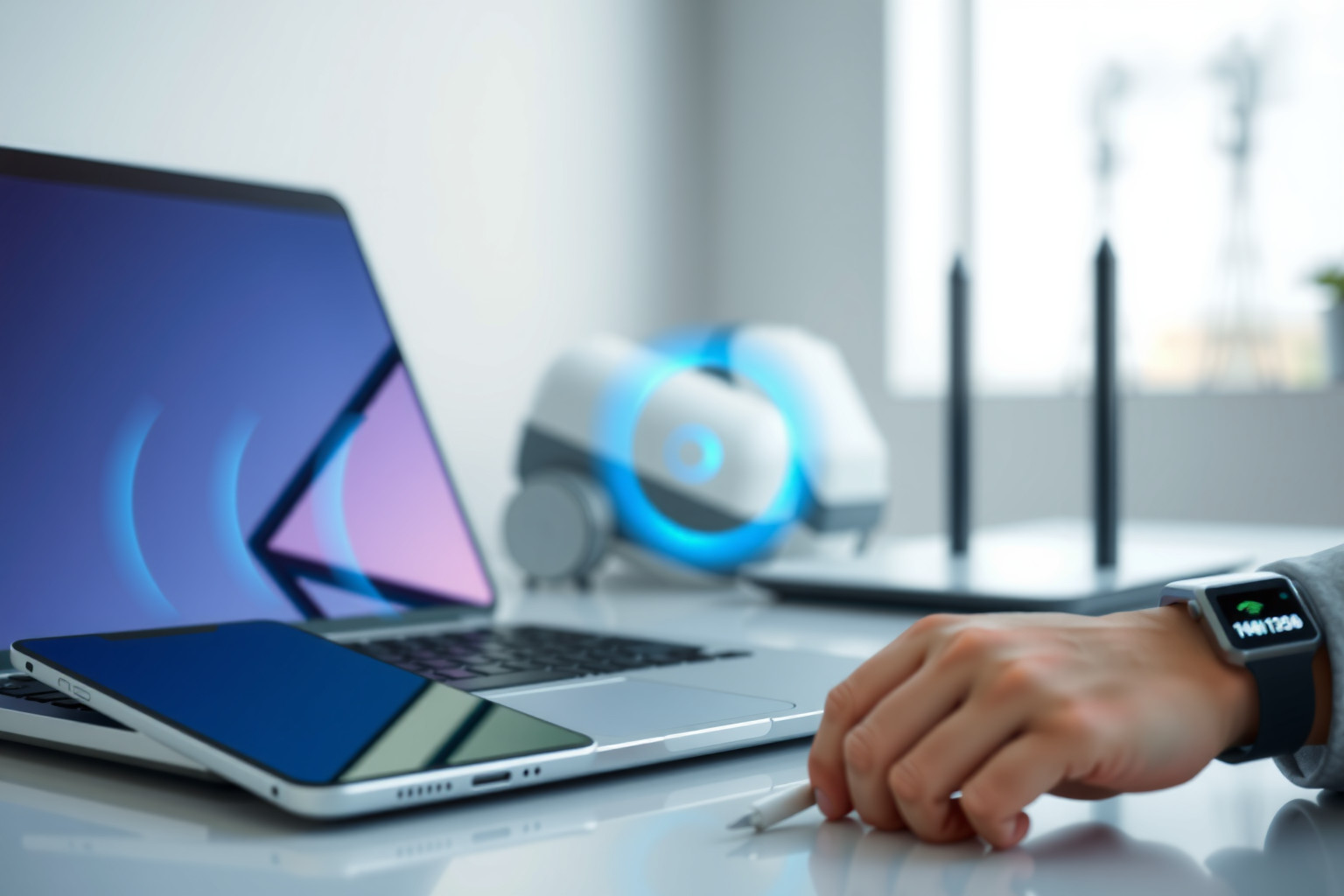 A Bluetooth alacsony energiájú sugárzása Wi-Fi-nél kevésbé káros.