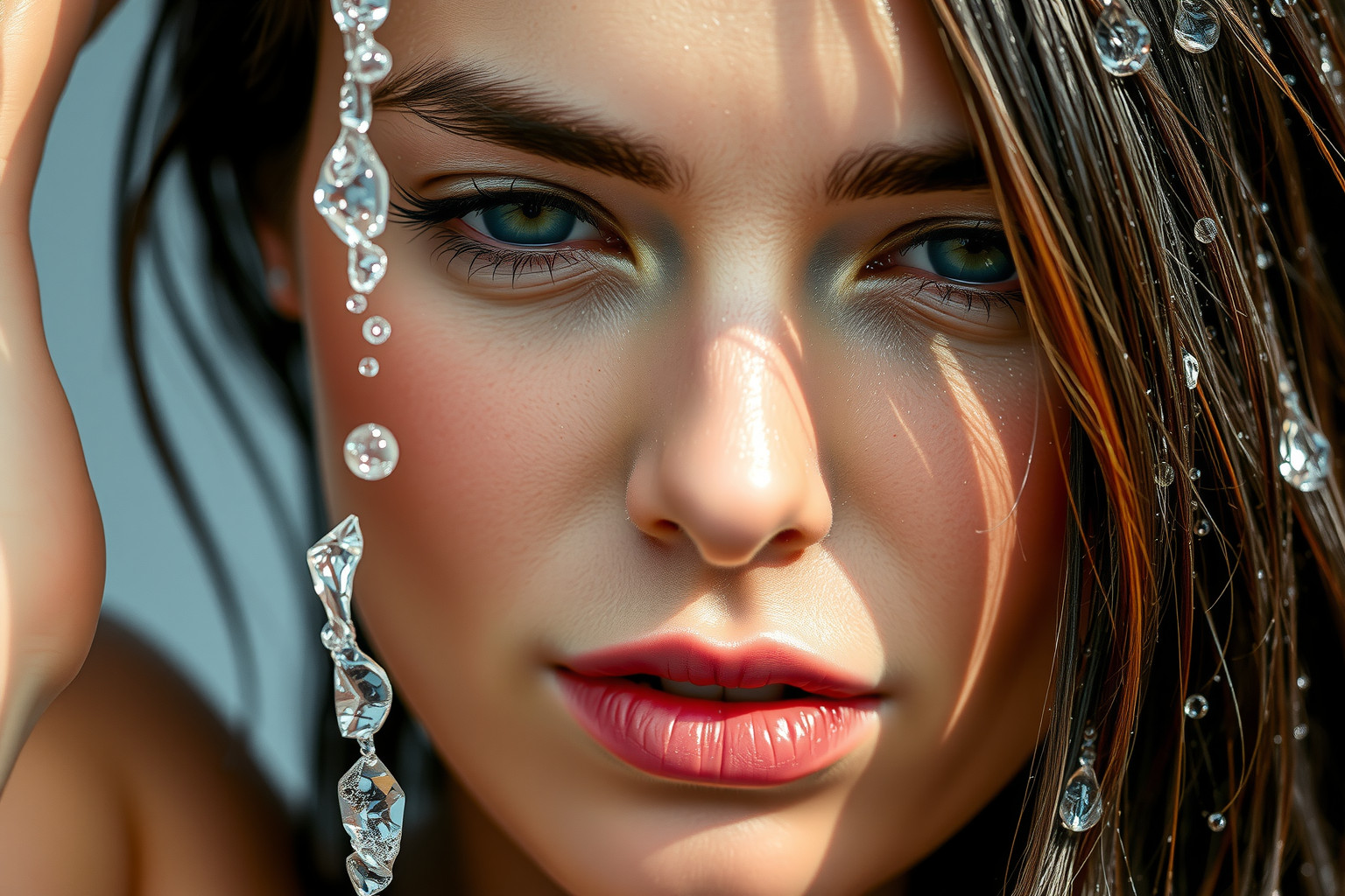 A hideg víz serkenti a vérkeringést, javítja a bőr és haj egészségét.