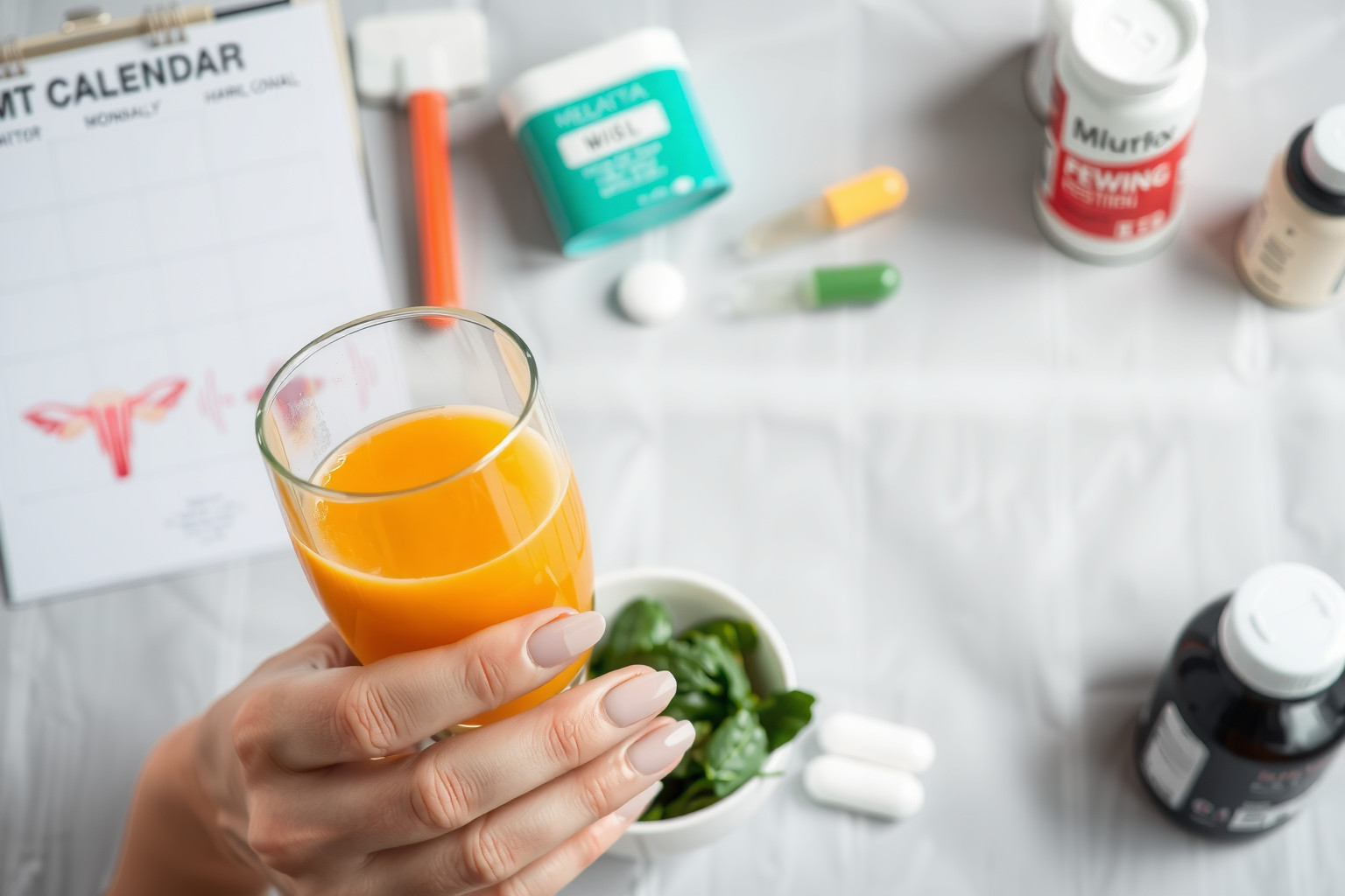 A C-vitamin fokozza a vas felszívódását, csökkentve vérszegénységet.