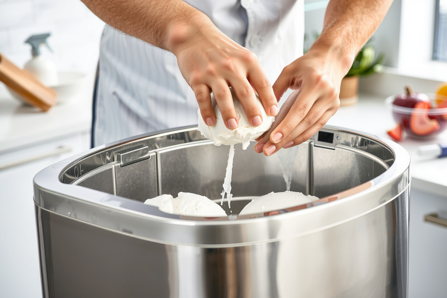 A rendszeres tisztítás megőrzi a fagylaltgép hatékonyságát és élettartamát.