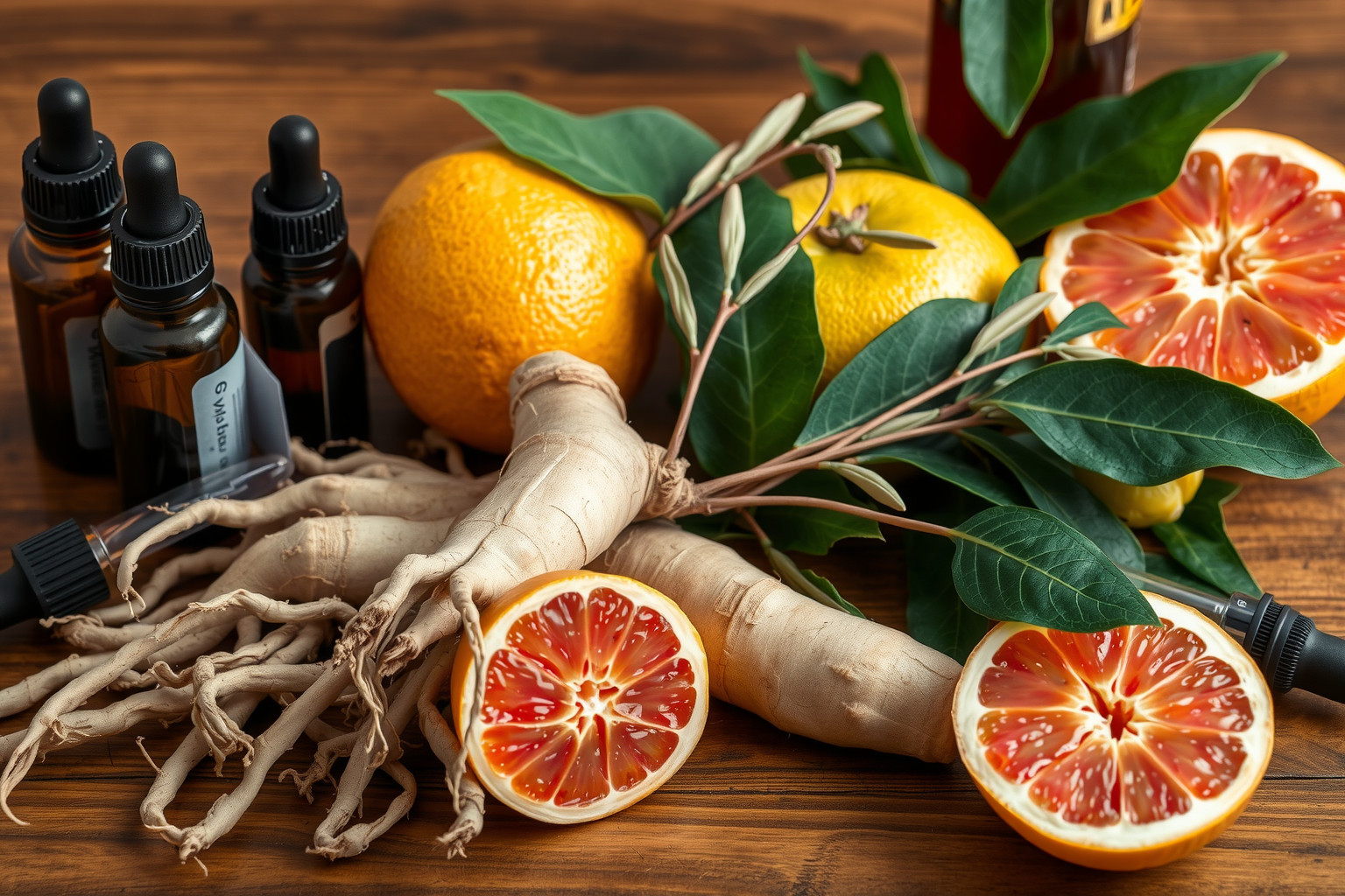 A ginzeng és grapefruit cseppek természetes kivonatokból készülnek precízen.