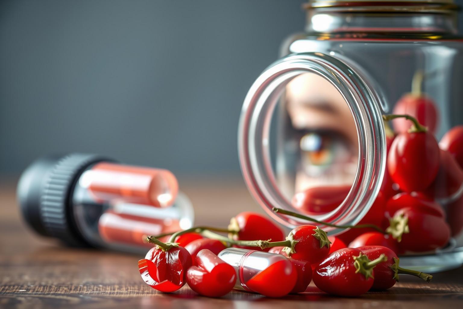A goji kapszula antioxidánsai támogatják a szem egészségét és látását.