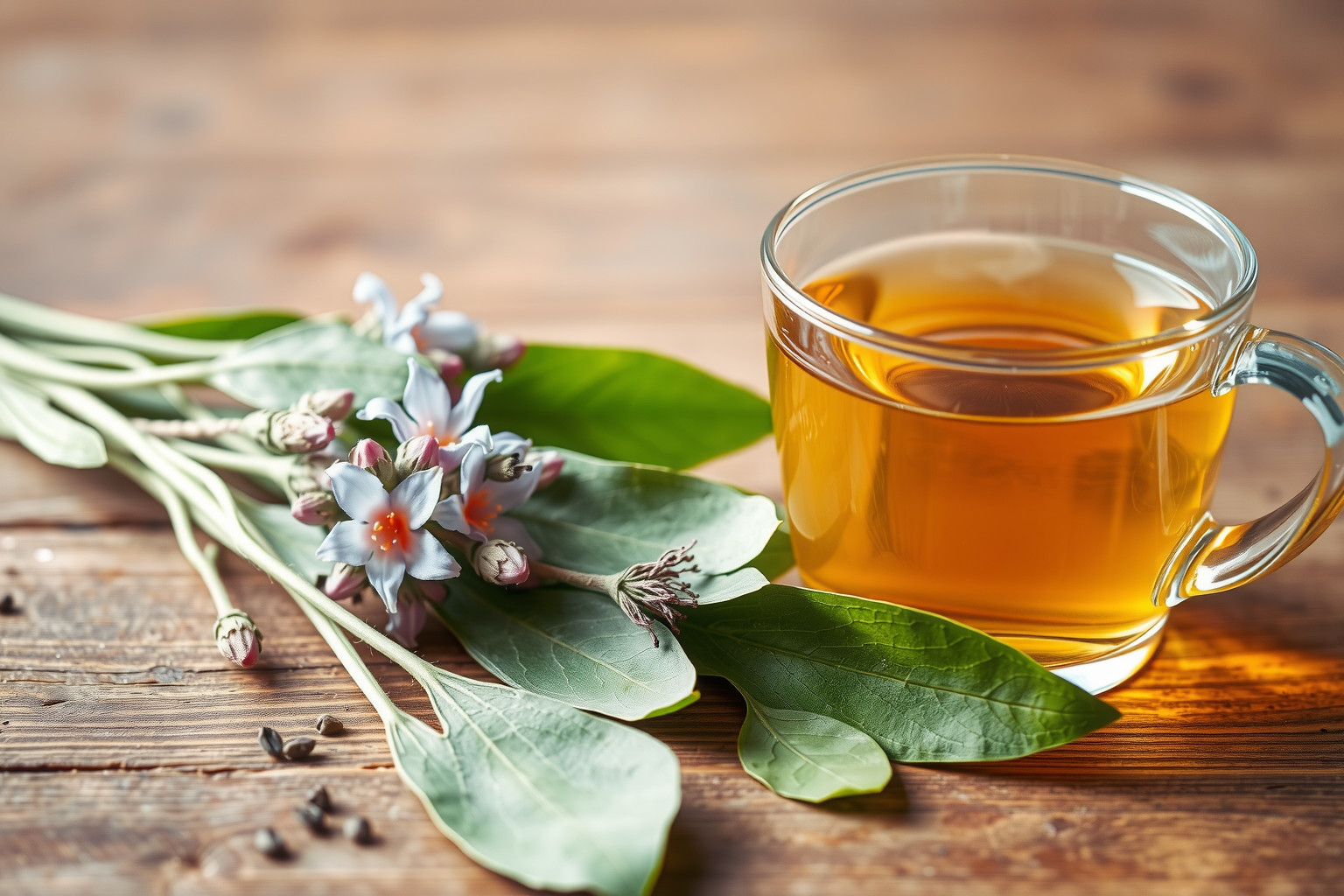 A gólyaorrfű tea flavonoidjai gyulladáscsökkentő és immunerősítő hatásúak.