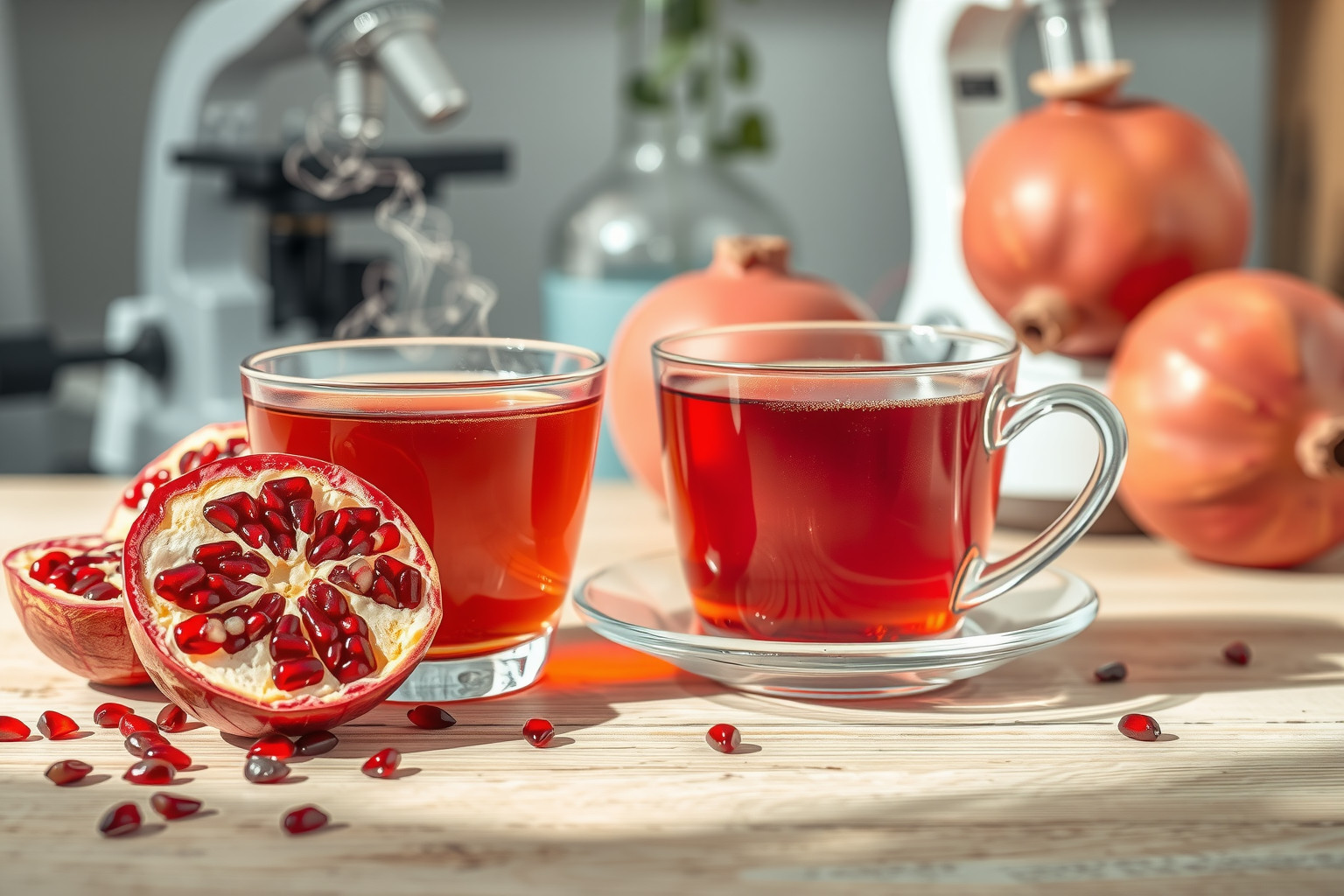 A gránátalma tea antioxidánsai segíthetnek a rák megelőzésében.