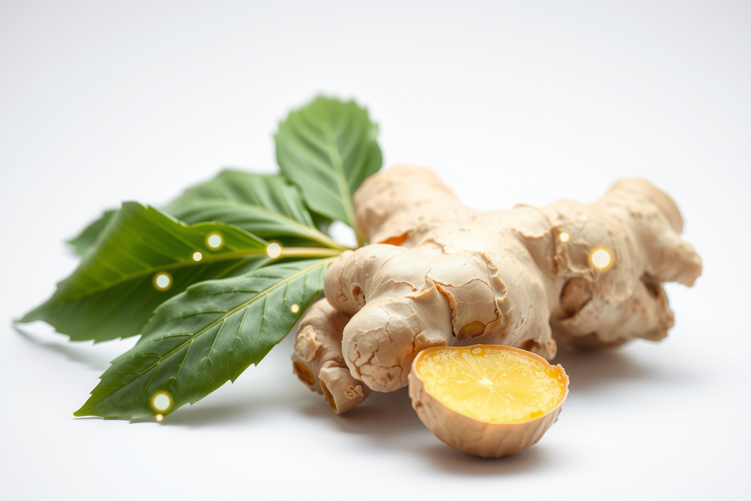 A gyömbér erős antioxidáns, védi a sejteket a károsodástól.