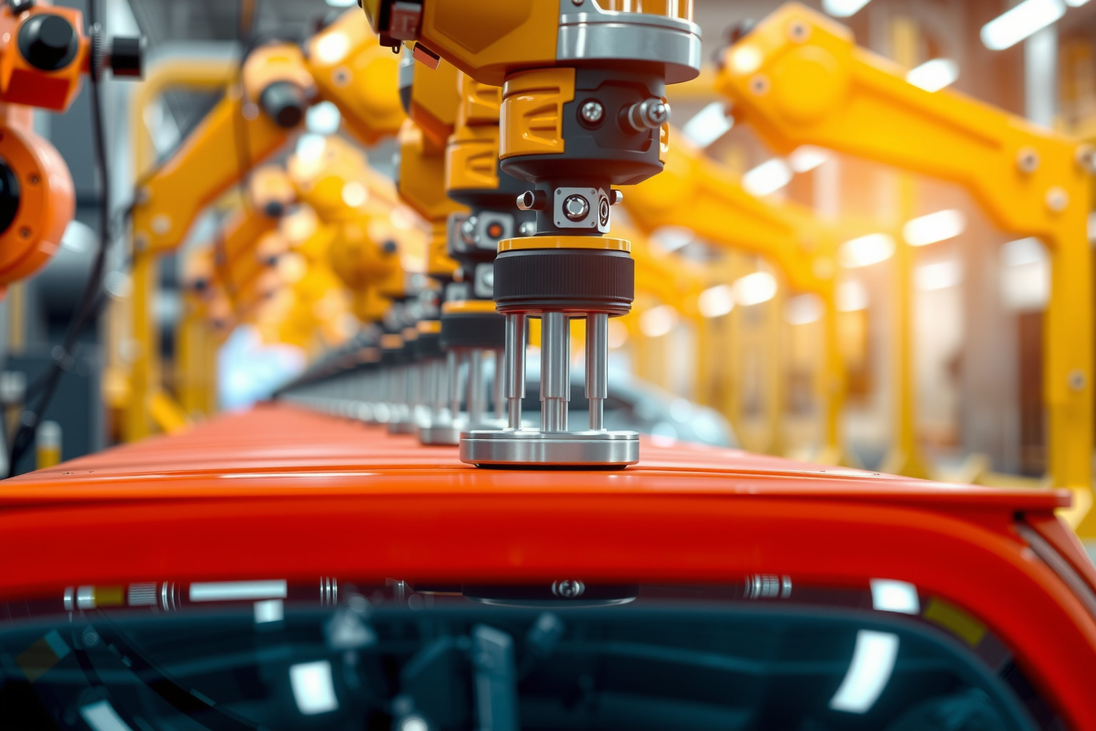 A gyorstokmányok jelentősen gyorsítják az autóipari alkatrészgyártást.