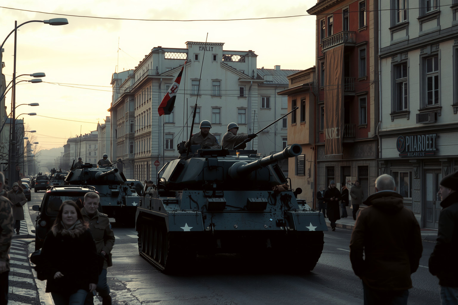 A szovjet csapatok 1945 tavaszán léptek be Magyarországra.