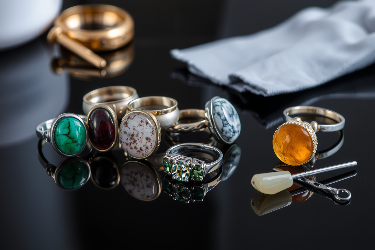 A hangulatgyűrűk tartósságát főként az anyagminőség határozza meg.