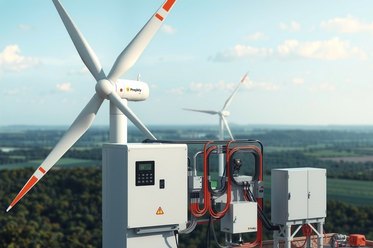 A hibrid inverterek optimalizálják a szélerőművek energiahatékonyságát.