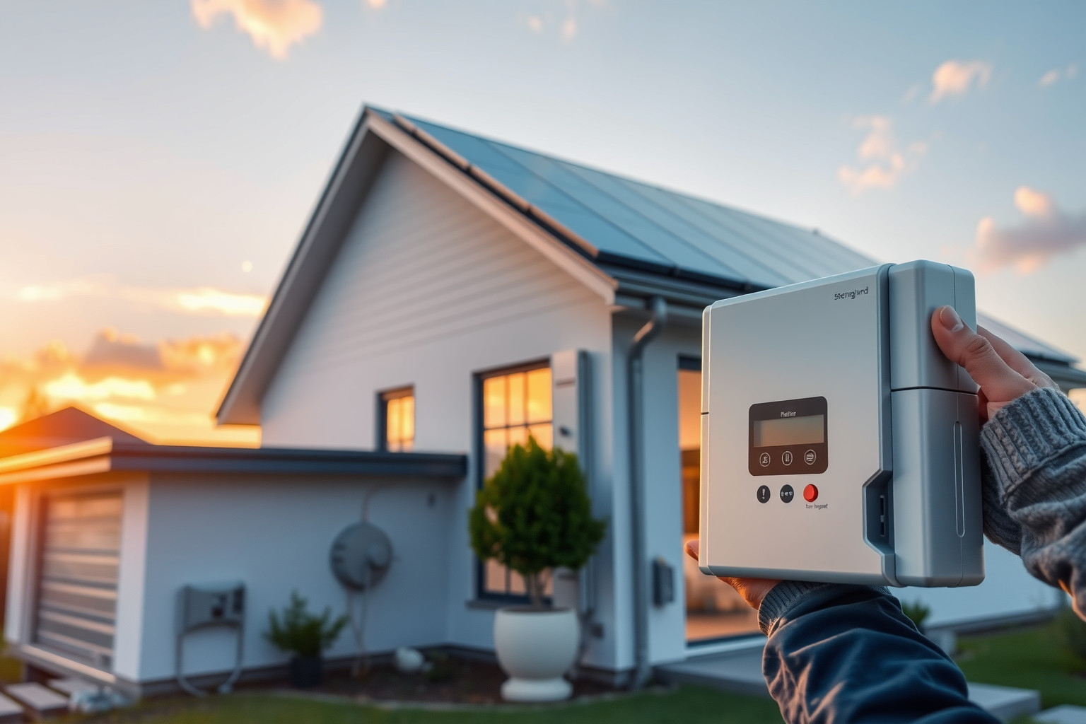 A hibrid inverterek optimalizálják az energiatermelést és -fogyasztást okos otthonokban.