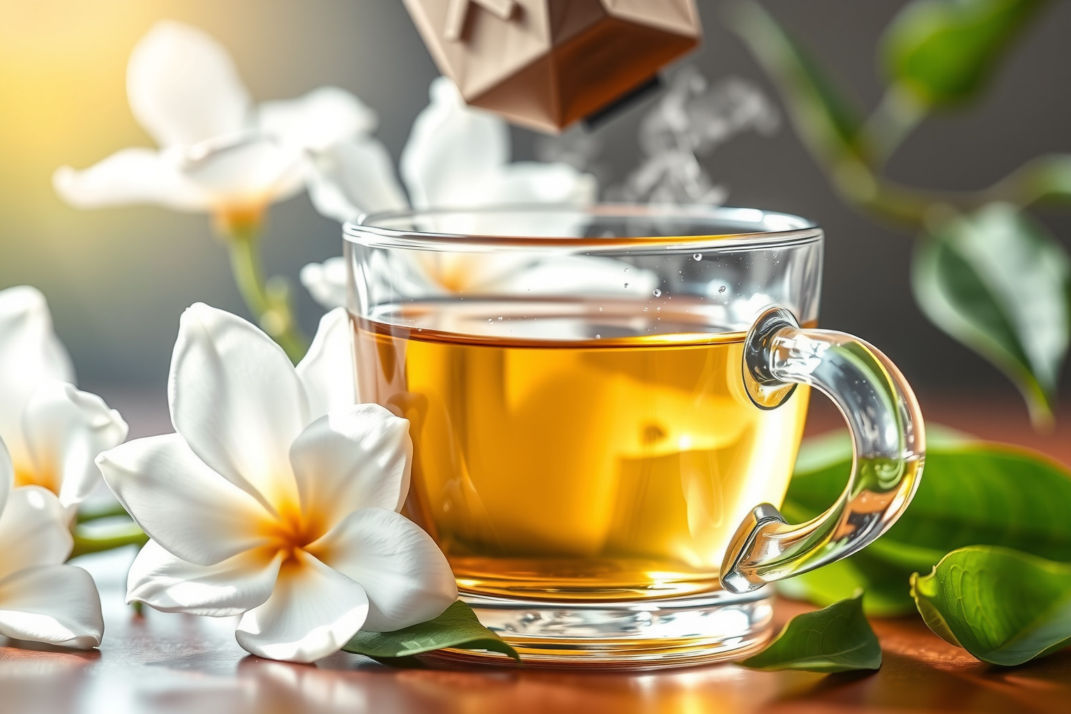 A jázmin tea hidratálja a bőrt és erősíti a hajat.