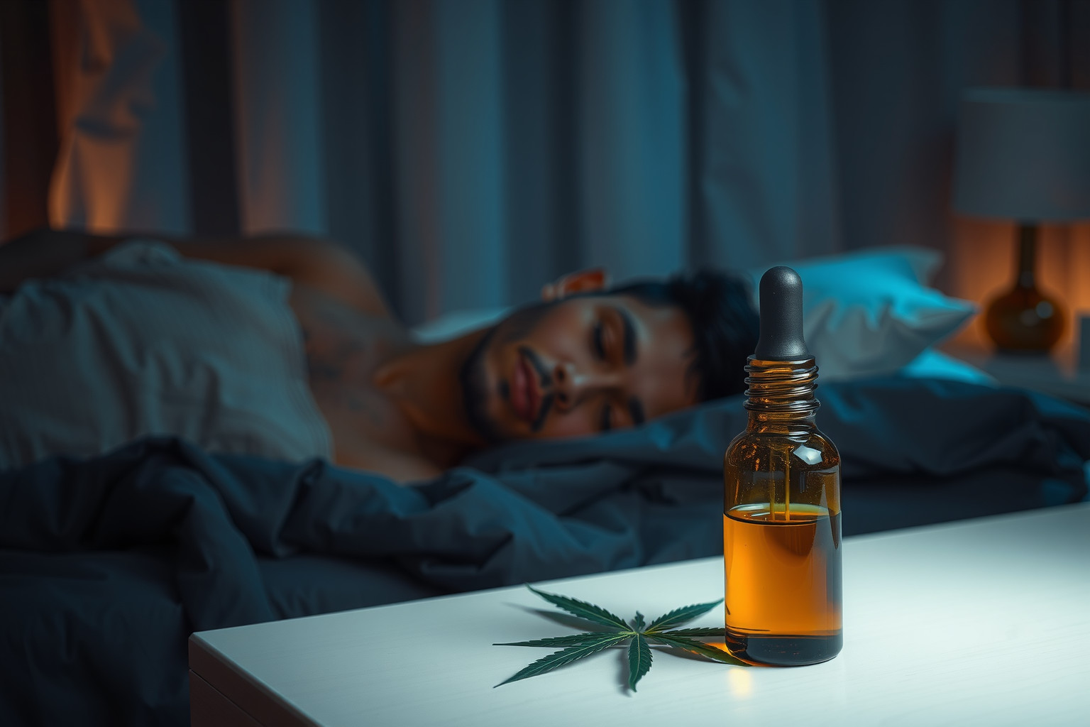 A kannabiszolaj segíthet az alvászavarok természetes enyhítésében.