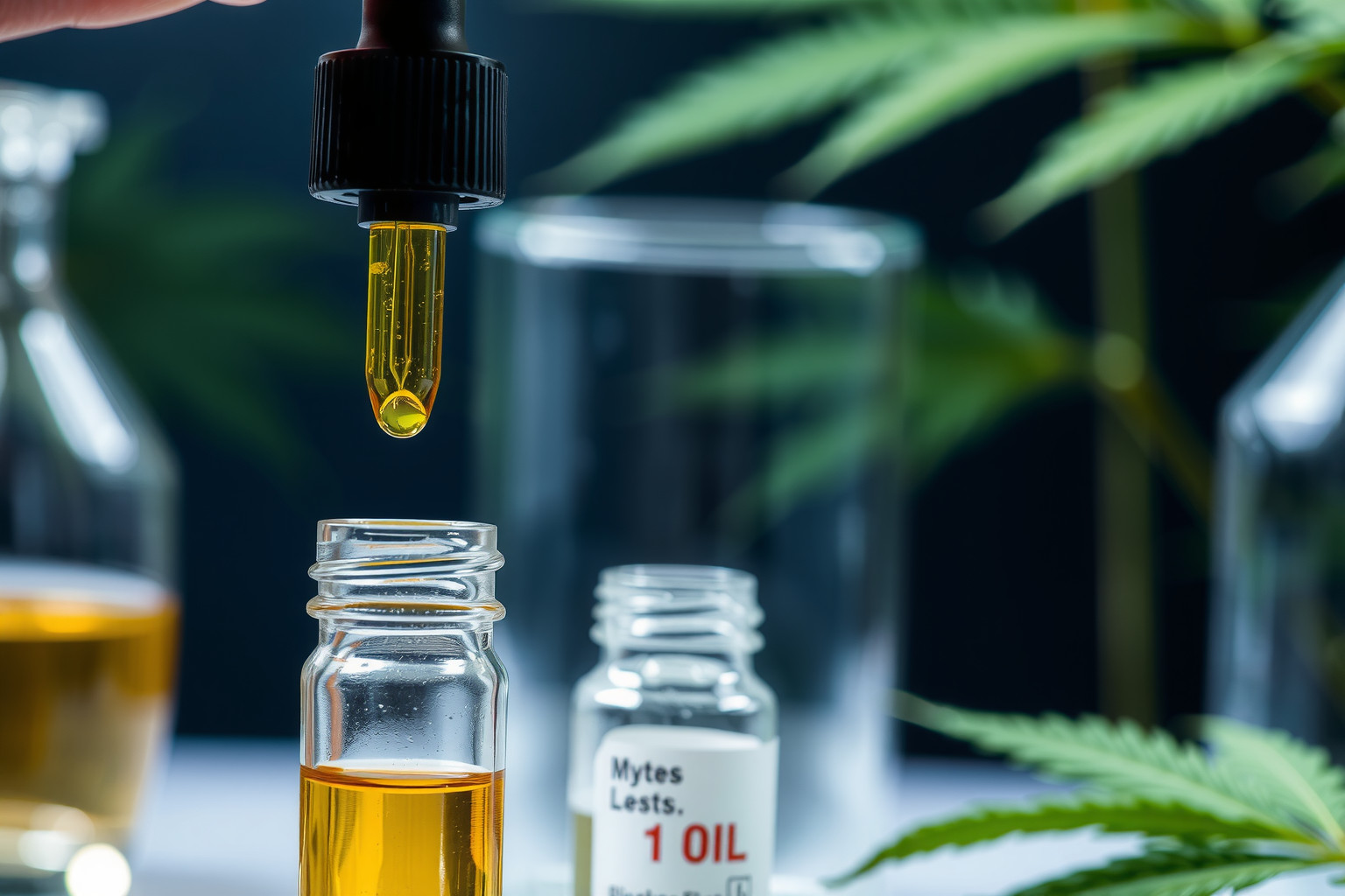 A kannabiszolaj nem pszichoaktív, ezért nem „berúg”.