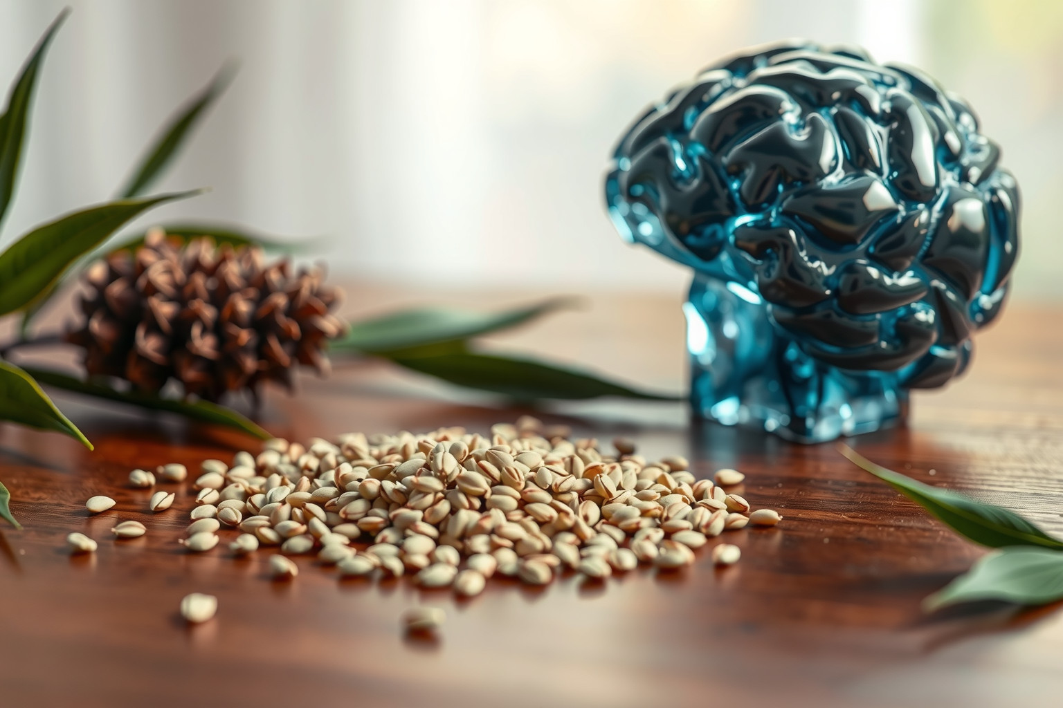 A kendermag omega-3 támogatja az agy egészséges működését.