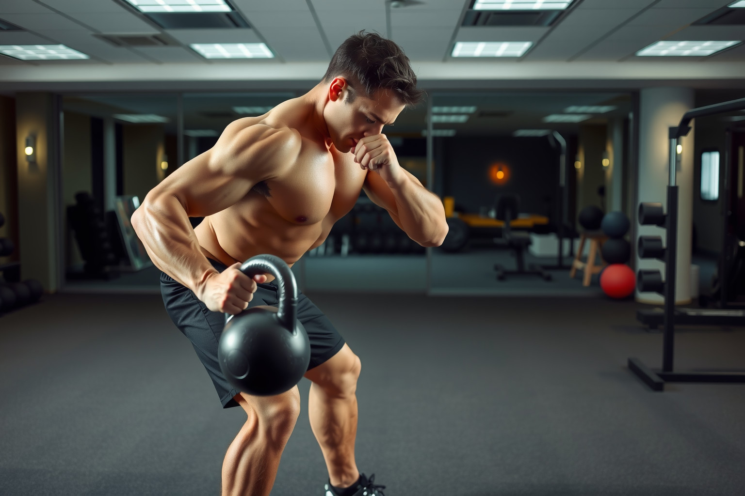 A kettlebell edzés dinamikus, teljes testet aktiváló mozgásmintákat használ.