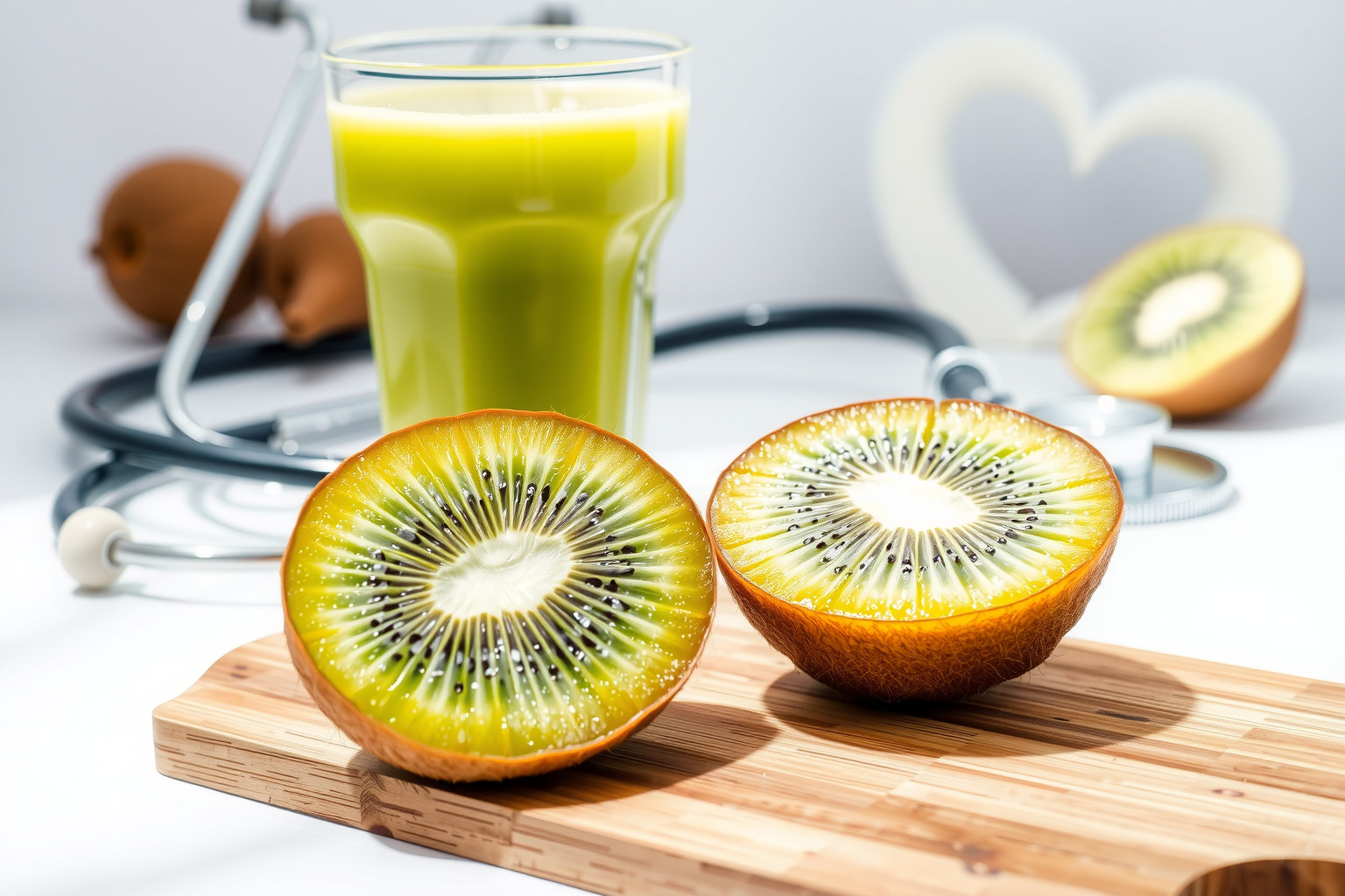 A kiwi rendszeres fogyasztása csökkenti a szívbetegségek kockázatát.
