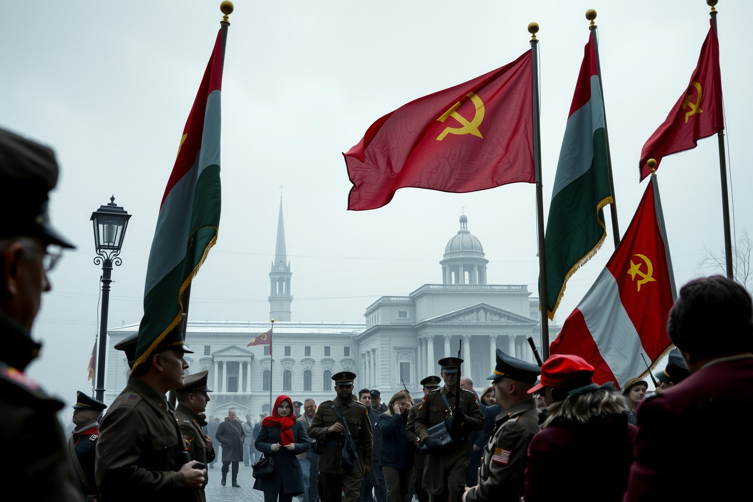 A szovjetek 1947-ben erőteljesen megszilárdították kommunista hatalmukat.