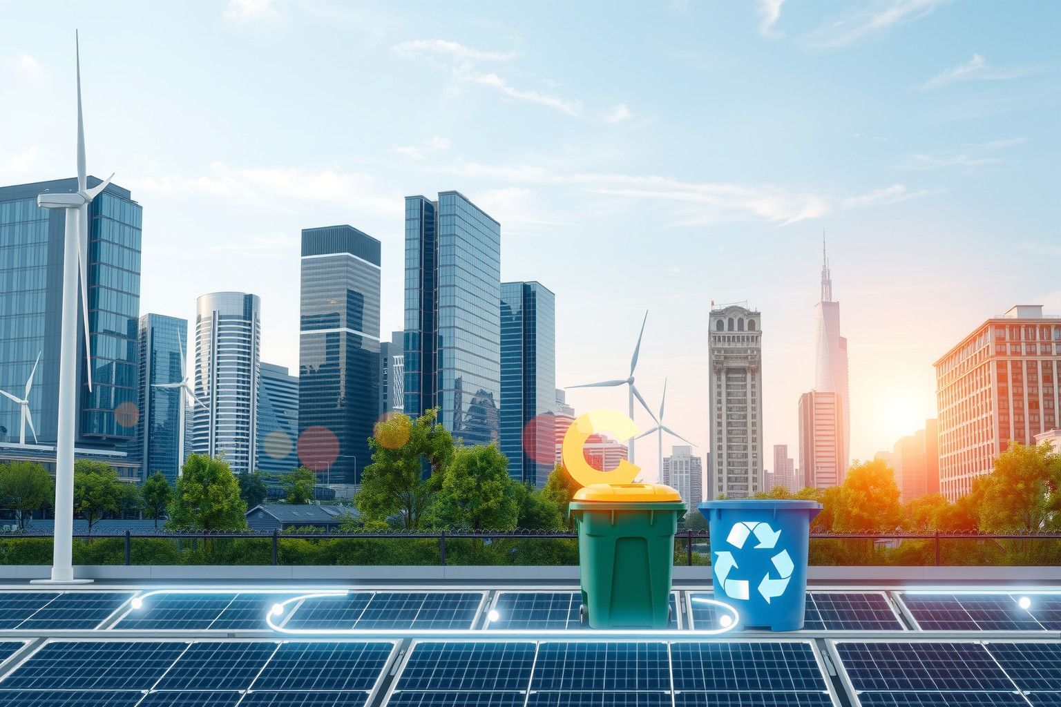 A körforgásos gazdaság csökkenti az energiafogyasztást és hulladékot.
