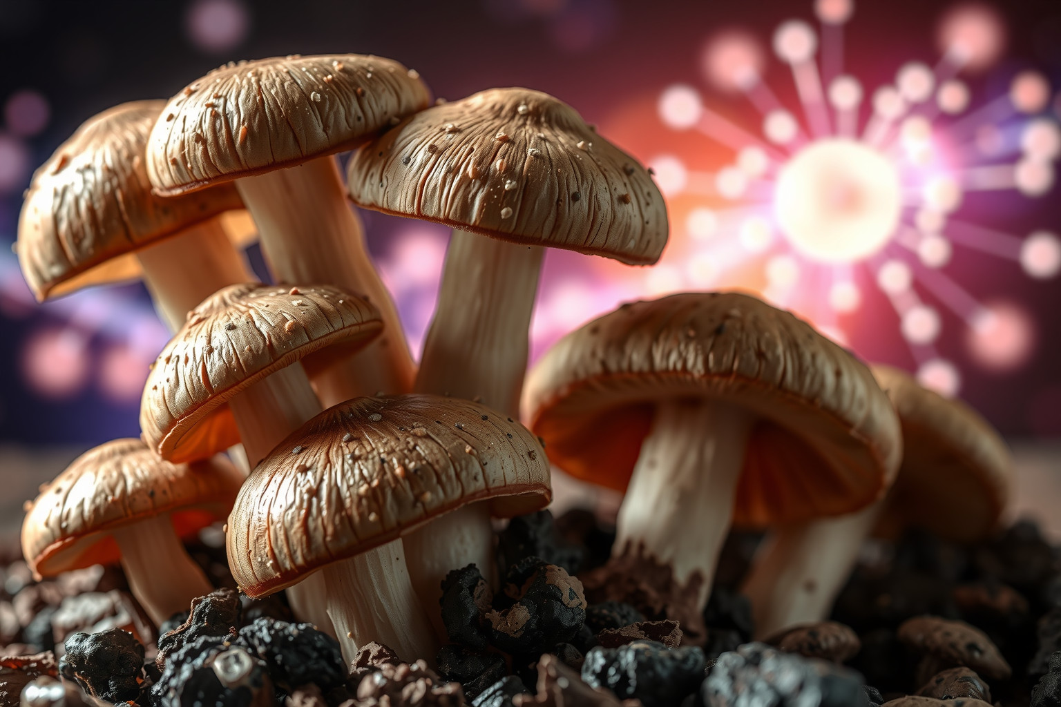 A lentinan erősíti az immunrendszert és harcol a fertőzések ellen.