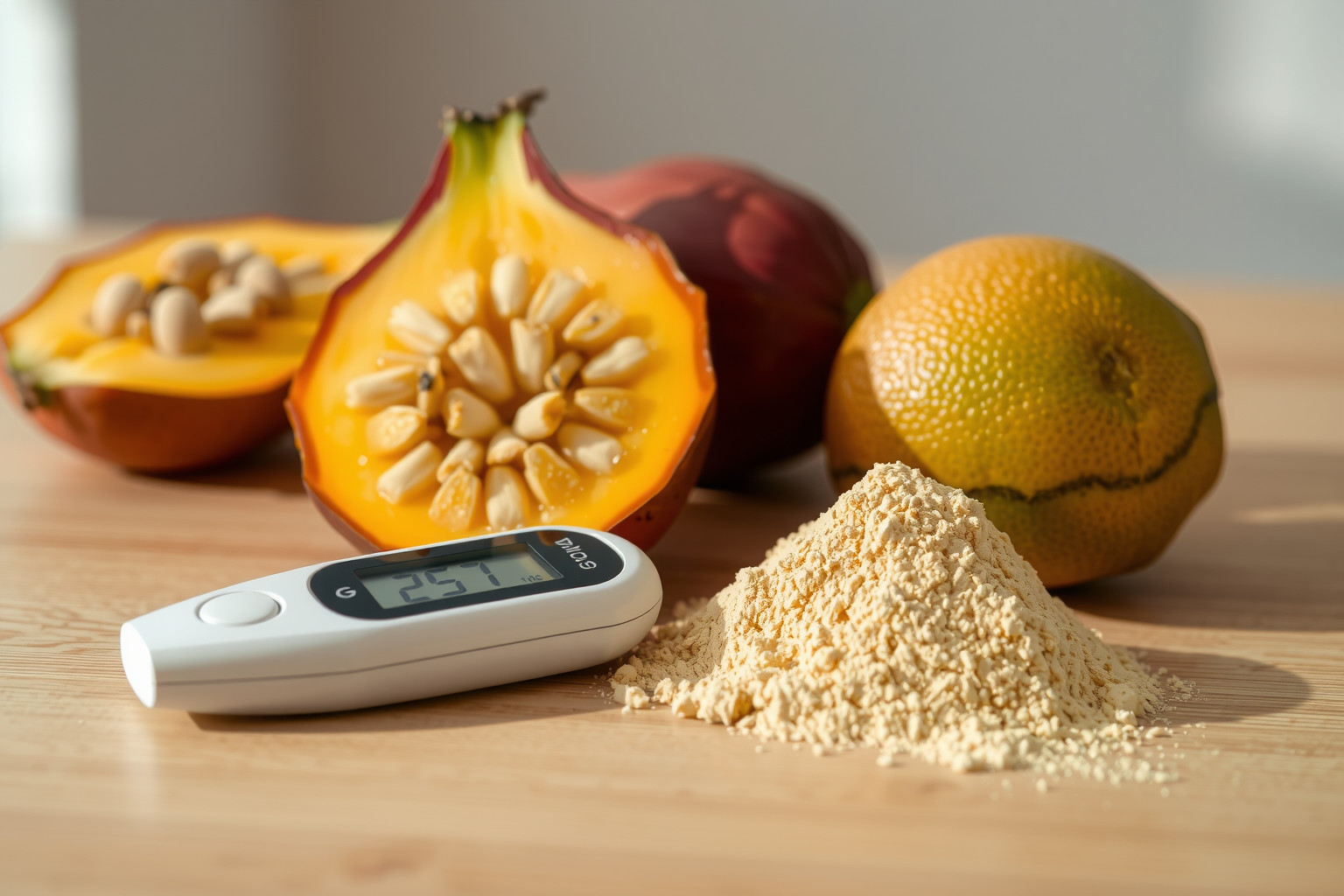 A lucuma alacsony glikémiás indexe segíti a vércukorszint stabilitását.