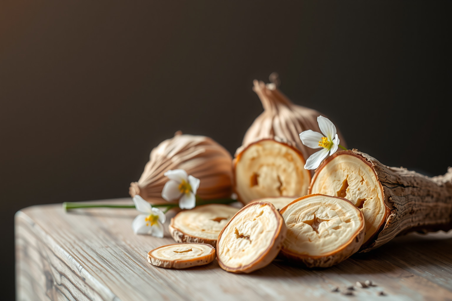 A maca gyökér támogatja a hormonális egyensúlyt és termékenységet.