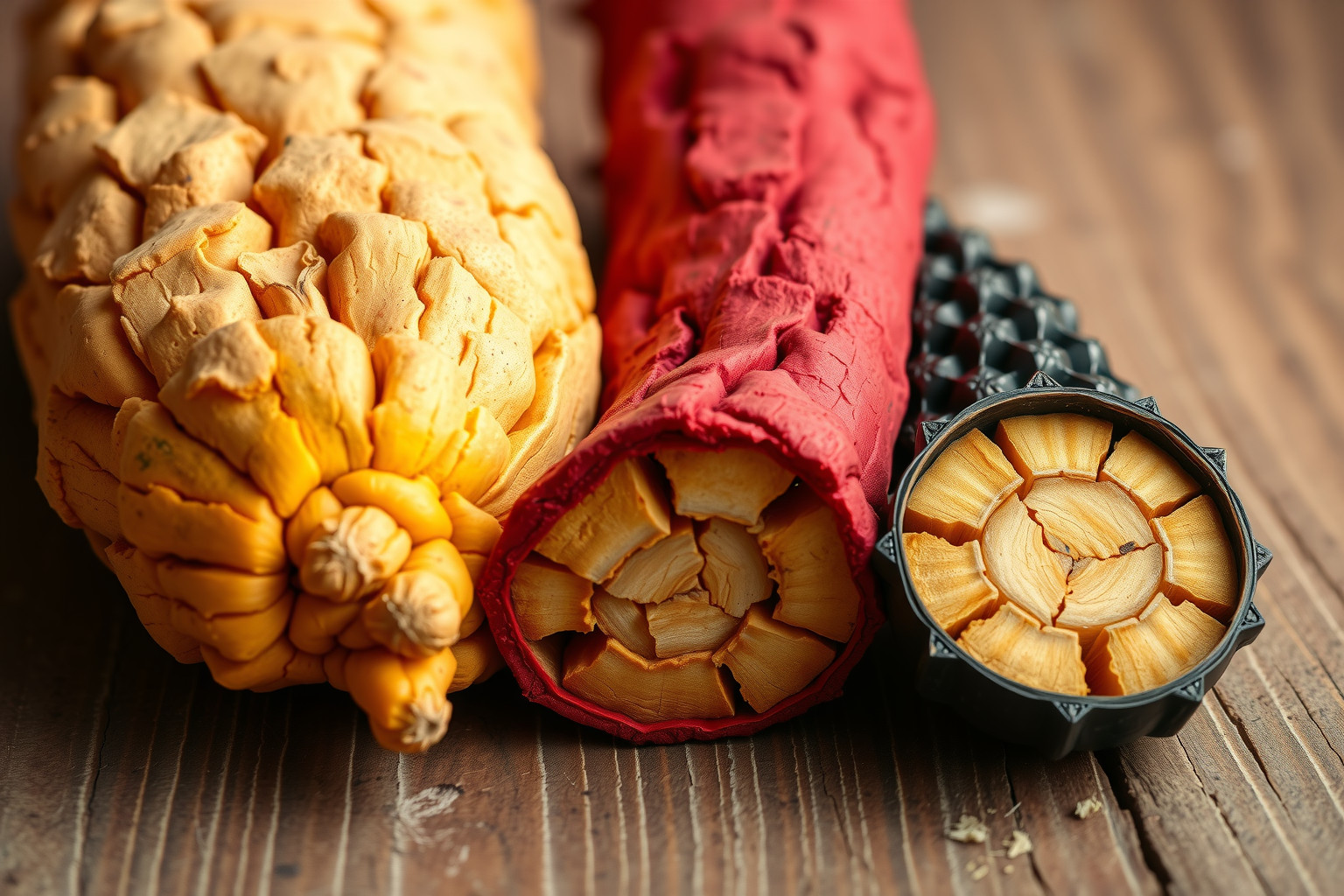 A fekete maca fokozza a memóriát, míg a piros erősíti a csontokat.