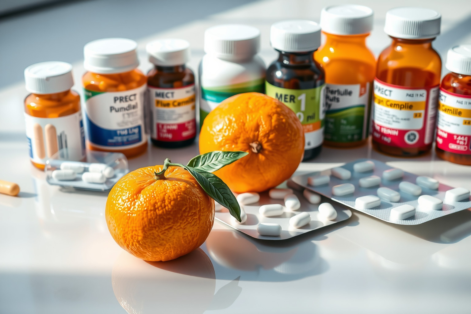 A mandarin citrusfélék befolyásolhatják bizonyos gyógyszerek hatását.