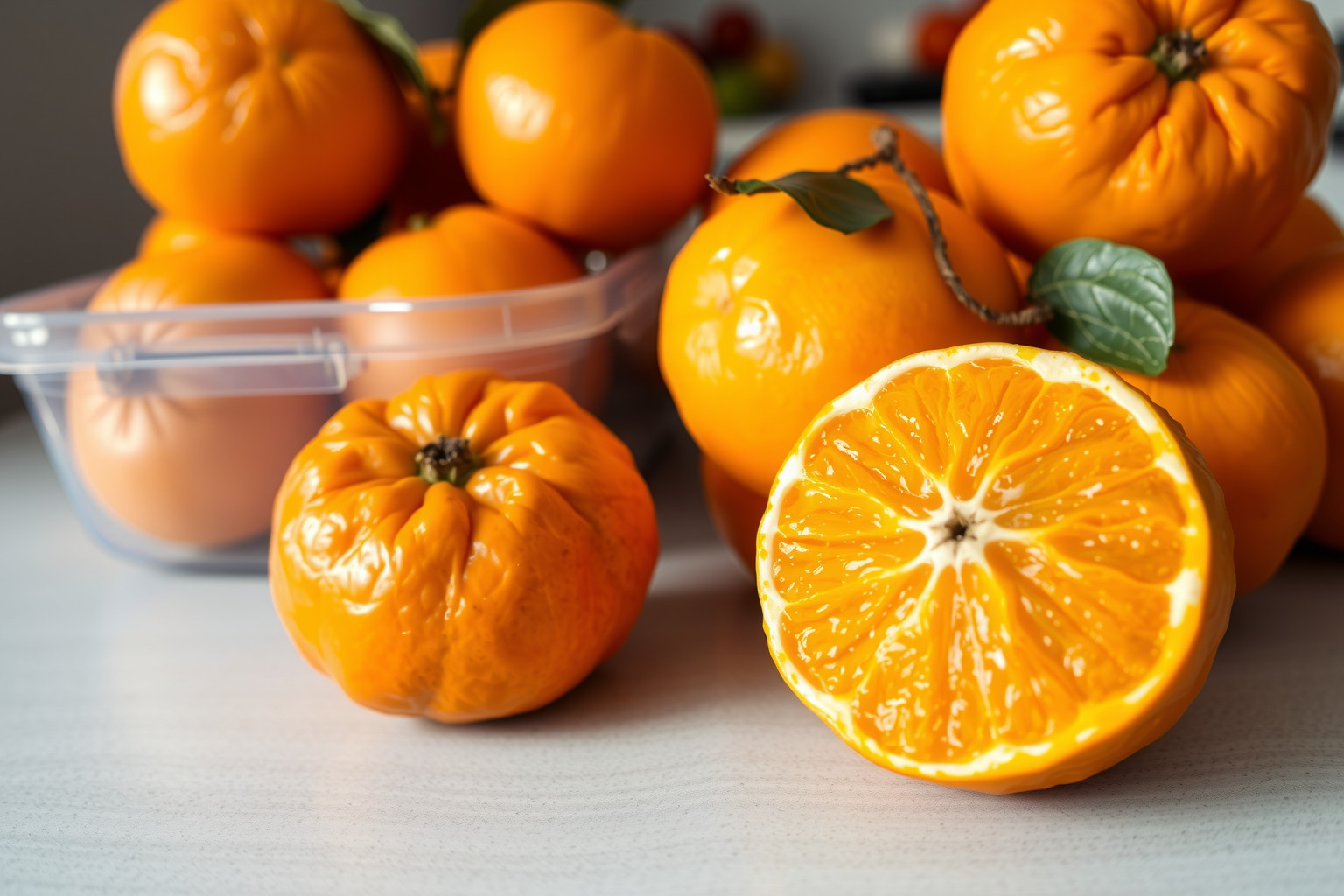 A mandarin gyorsan romlik, ezért hűtve tároljuk!