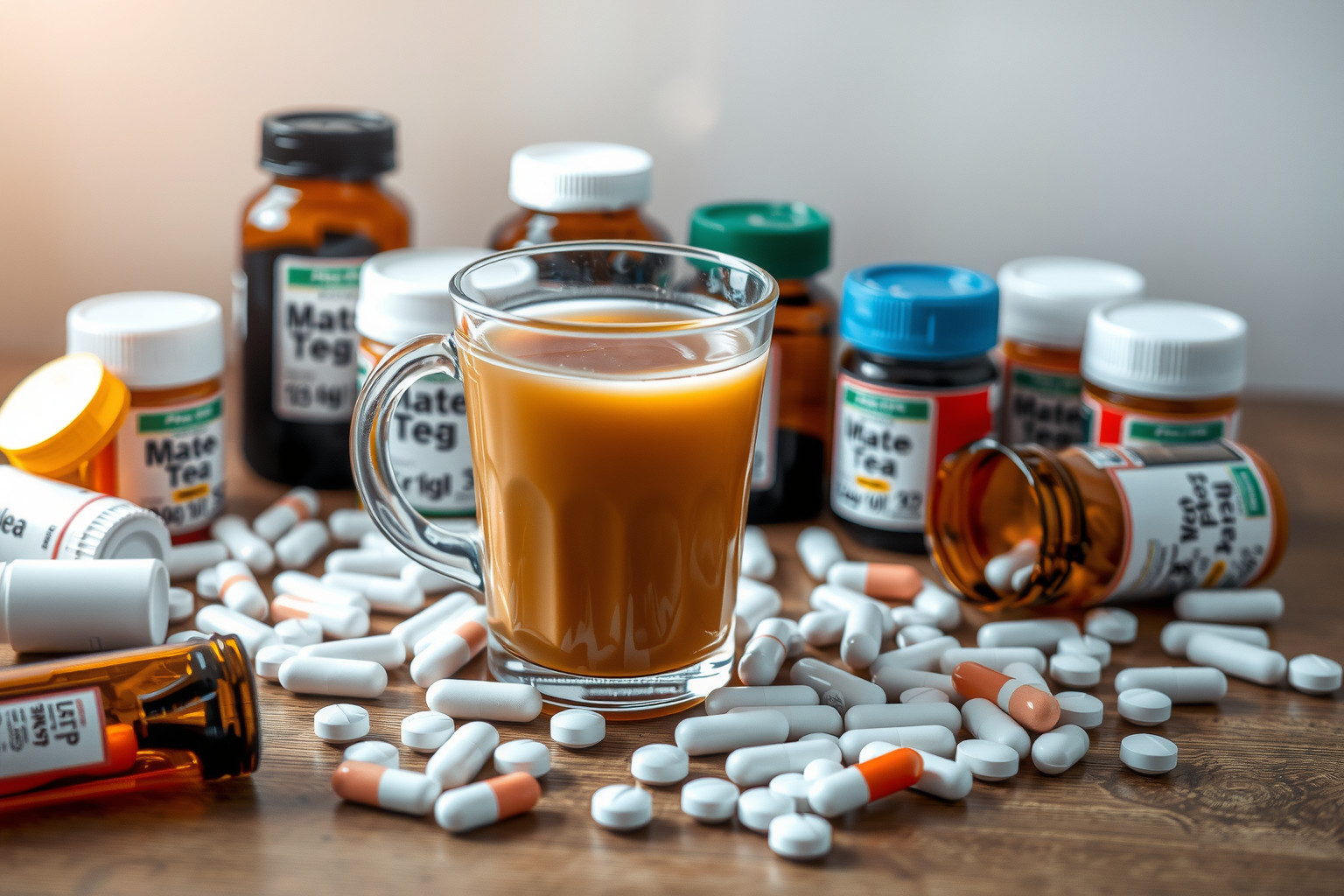 A maté tea fokozhatja bizonyos vérnyomáscsökkentők hatását.